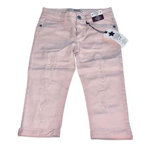 Imperial Star Pink Crop Jeggings 10